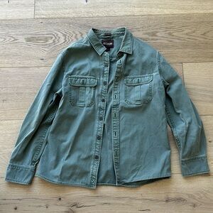 Alesbury green shirt jacket M short